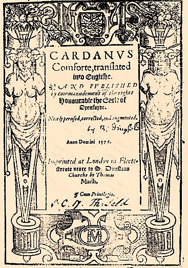 Cardanus Com. 1576, Frontispiece, JPEG #2